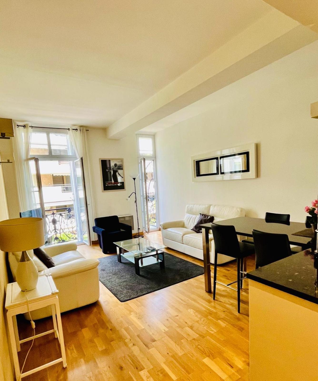 Apartament Golden Triangle 2Br/2Ba Cannes Zewnętrze zdjęcie